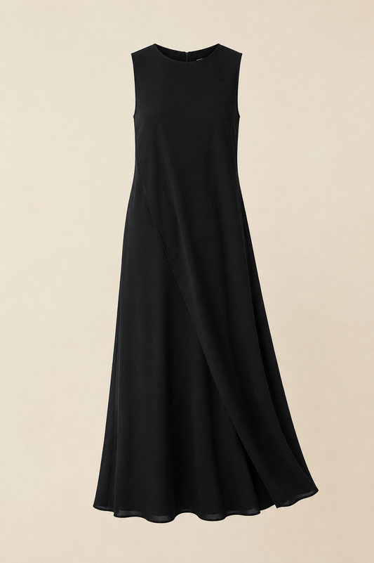 Vestido Largo Noir Breeze