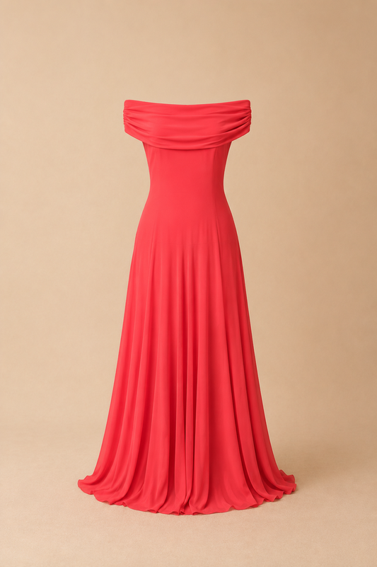 Vestido Toledo Coral