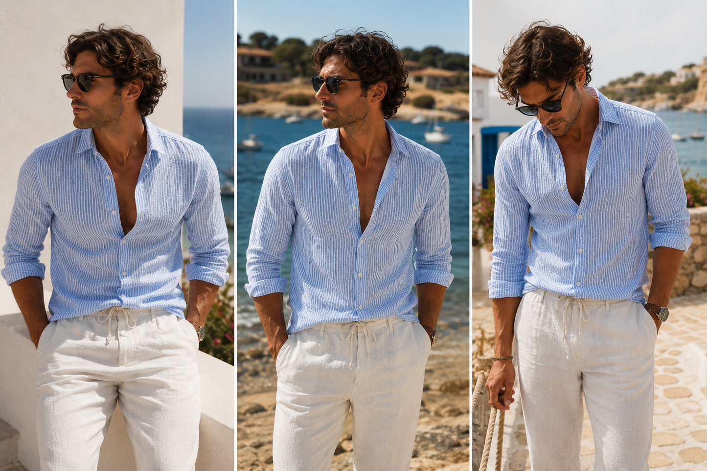 Camisa Riviera Rayas