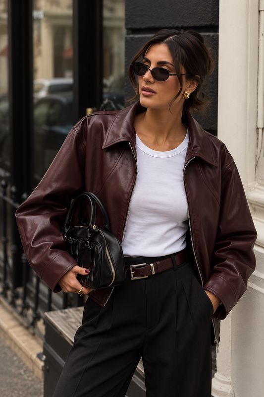 Chaqueta Portofino Burgundy