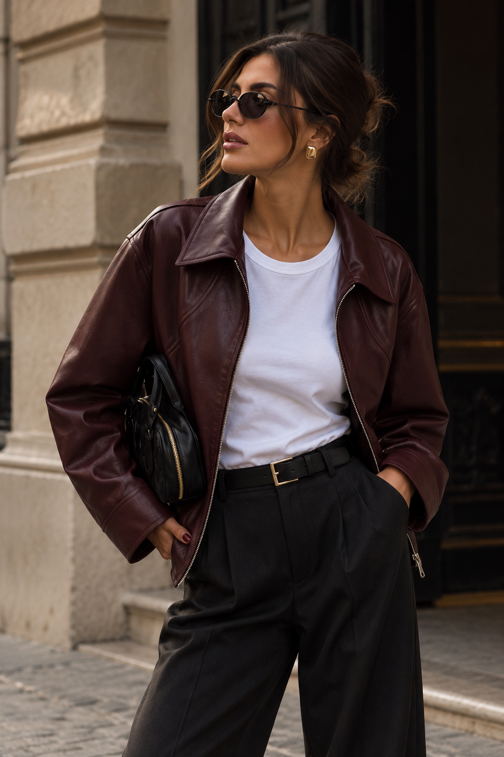 Chaqueta Portofino Burgundy