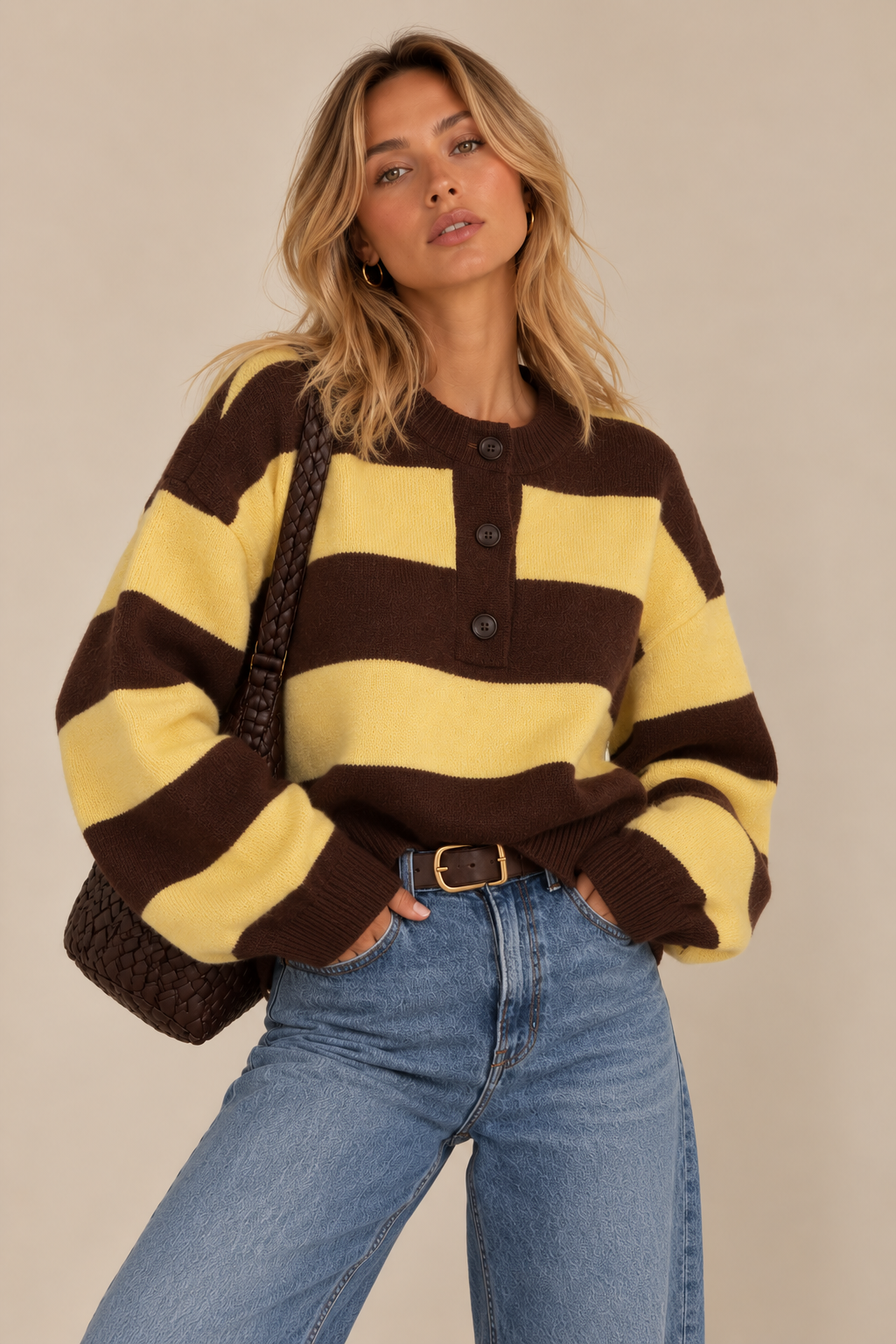 Suéter Positano Stripe
