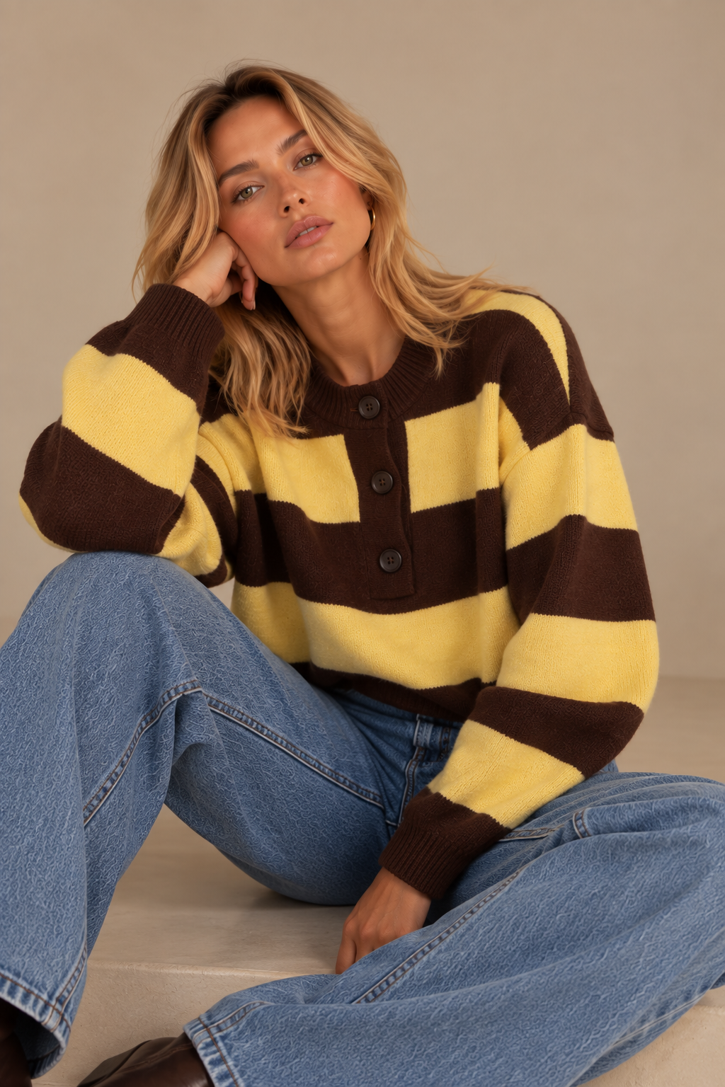 Suéter Positano Stripe