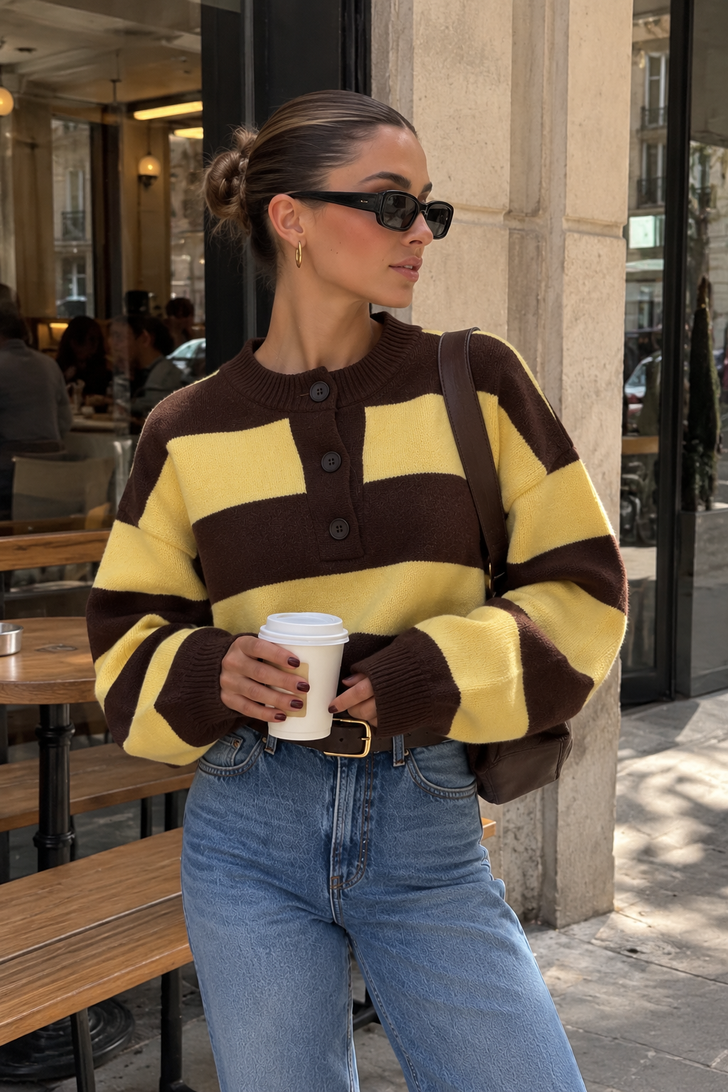 Suéter Positano Stripe