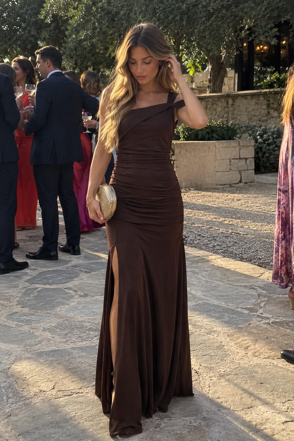 Vestido Ravena Chocolate